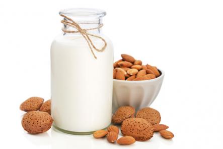 homogenized almond milk