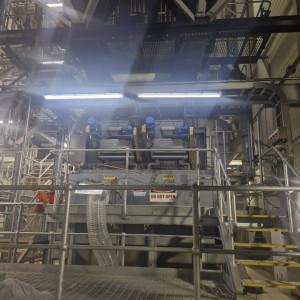 Front of furnace