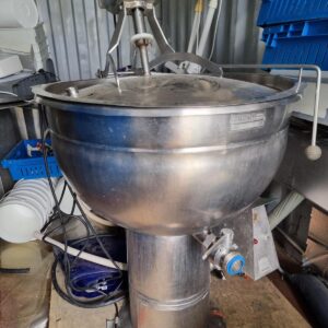 Stainless Steel 90 L Double Skinned Vat Cooker