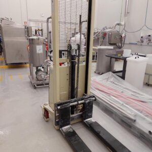 2 x Semi Electric Pallet Lifters
