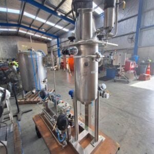 Fristam Lobe Pump & Mixing Tank on Skid c/w Ancillary