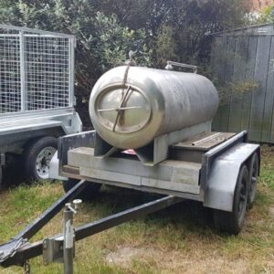 Raw Milk Tank, Transfer Pump & Flow Meter