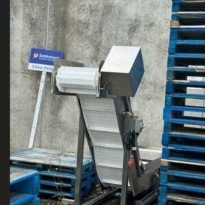 Small Z Slatted Belt Conveyor